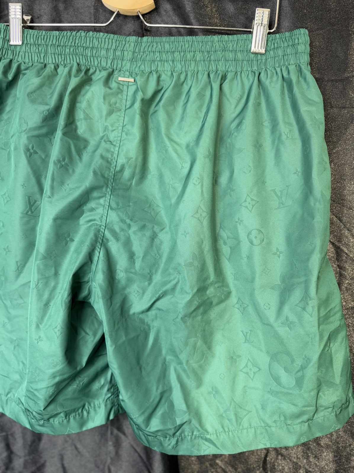 Louis Vuitton Louis Vuitton green Monogram Swimtrunks Size US 40 / EU 56 - 5 Thumbnail