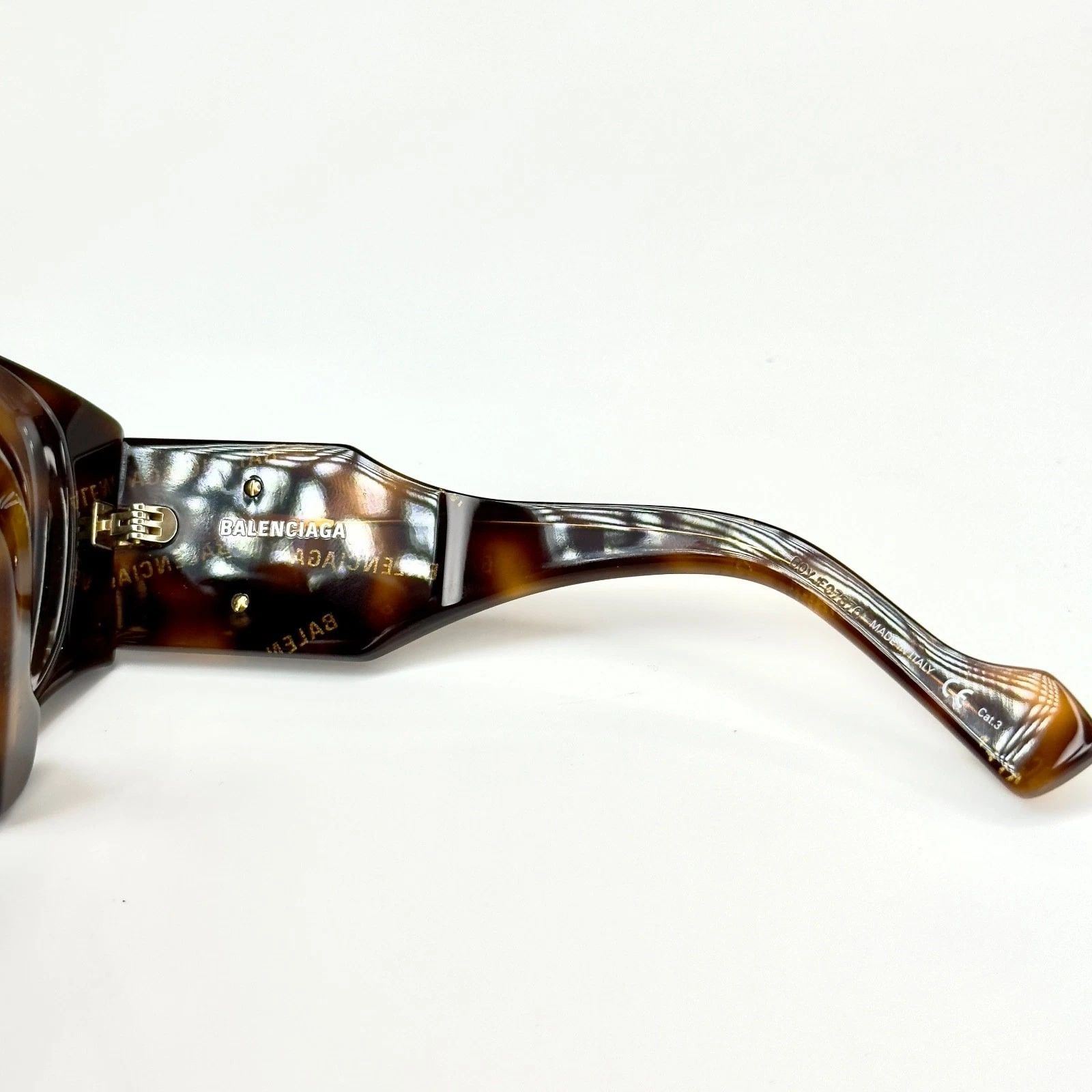 Balenciaga BALENCIAGA BB0070S PARIS CAT 0070 007 Chunky Sunglasses Size ONE SIZE - 3 Thumbnail