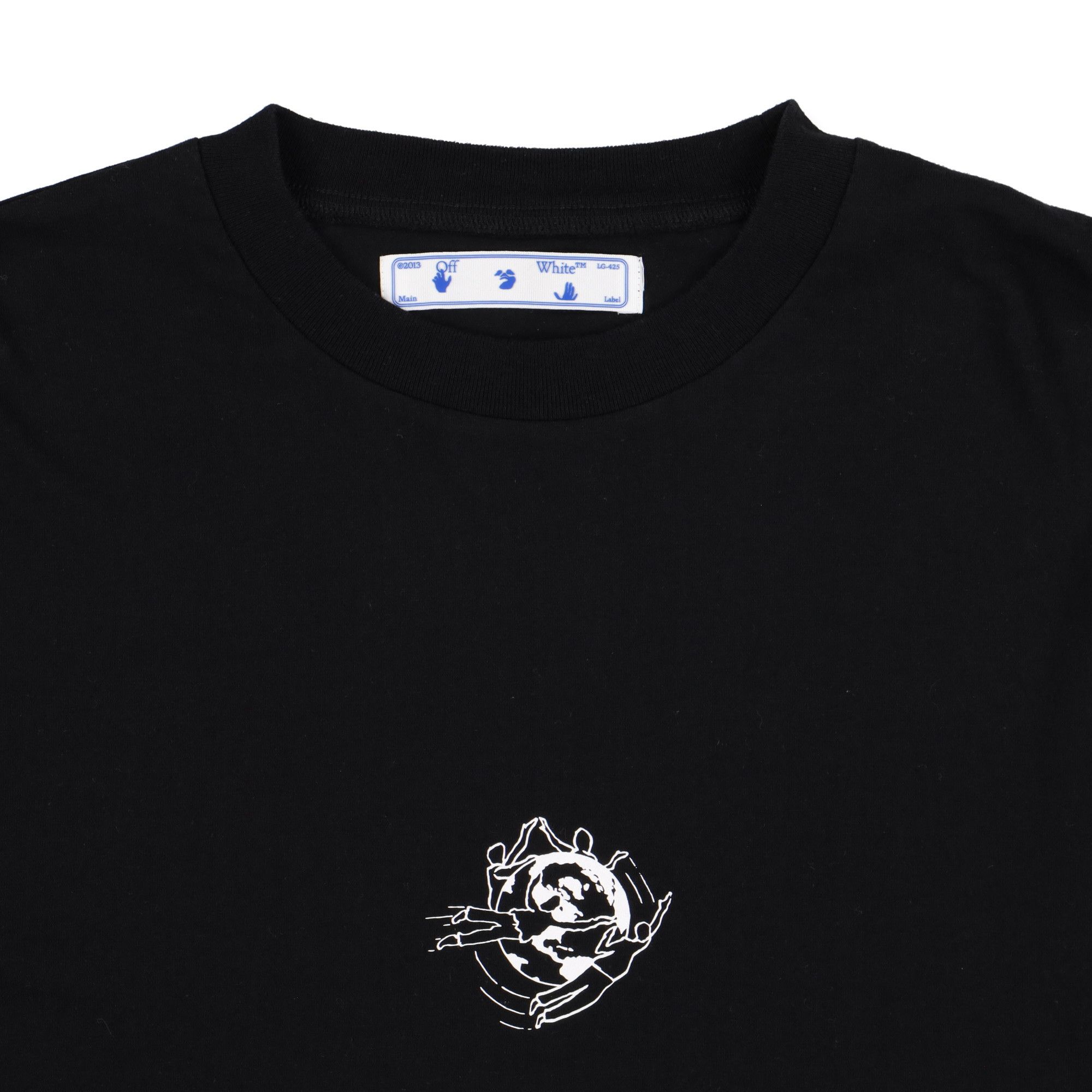 Off-White Black Half Arrow Embroidered Oversized T-Shirt Size US M / EU 48-50 / 2 - 5 Thumbnail
