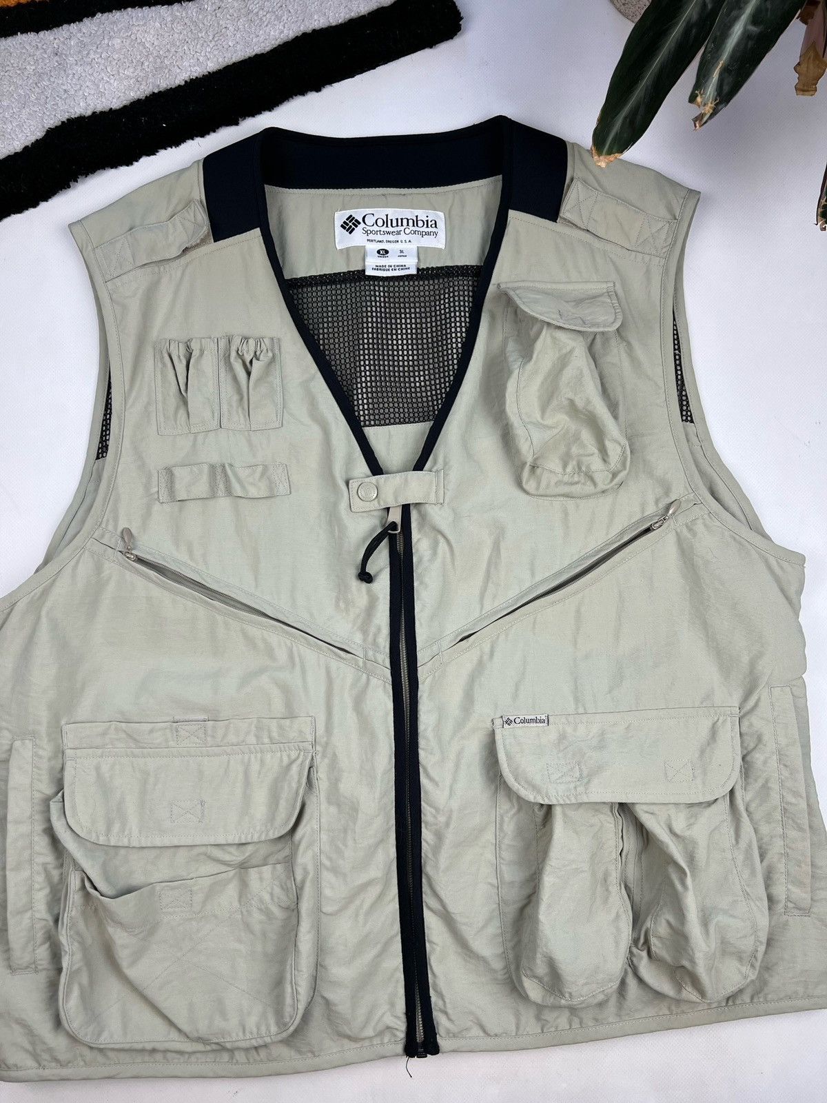 Columbia × Japanese Brand × Vintage Vintage Columbia Fishing / Utility Vest Size US XL / EU 56 / 4 - 2 Thumbnail