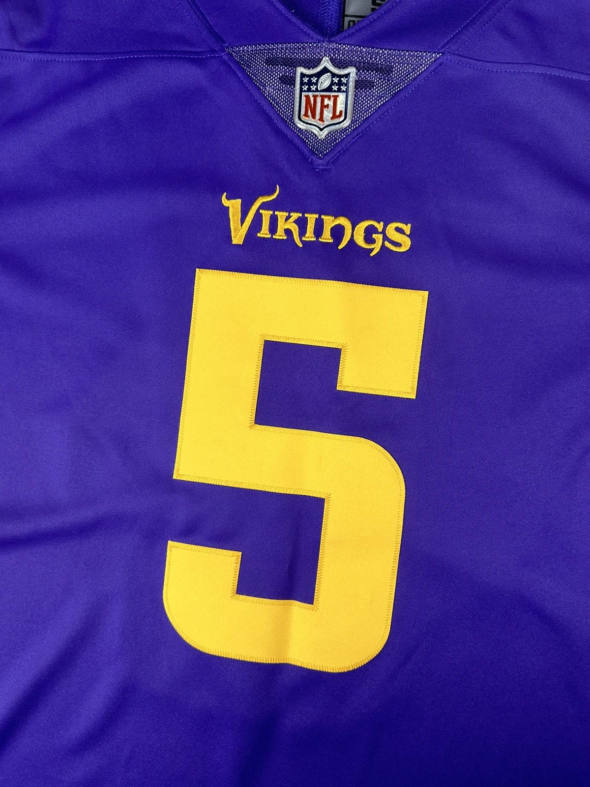 Nike Nike NFL Minnesota Vikings Bridgewater #5 Jersey Size US S / EU 44-46 / 1 - 9 Thumbnail