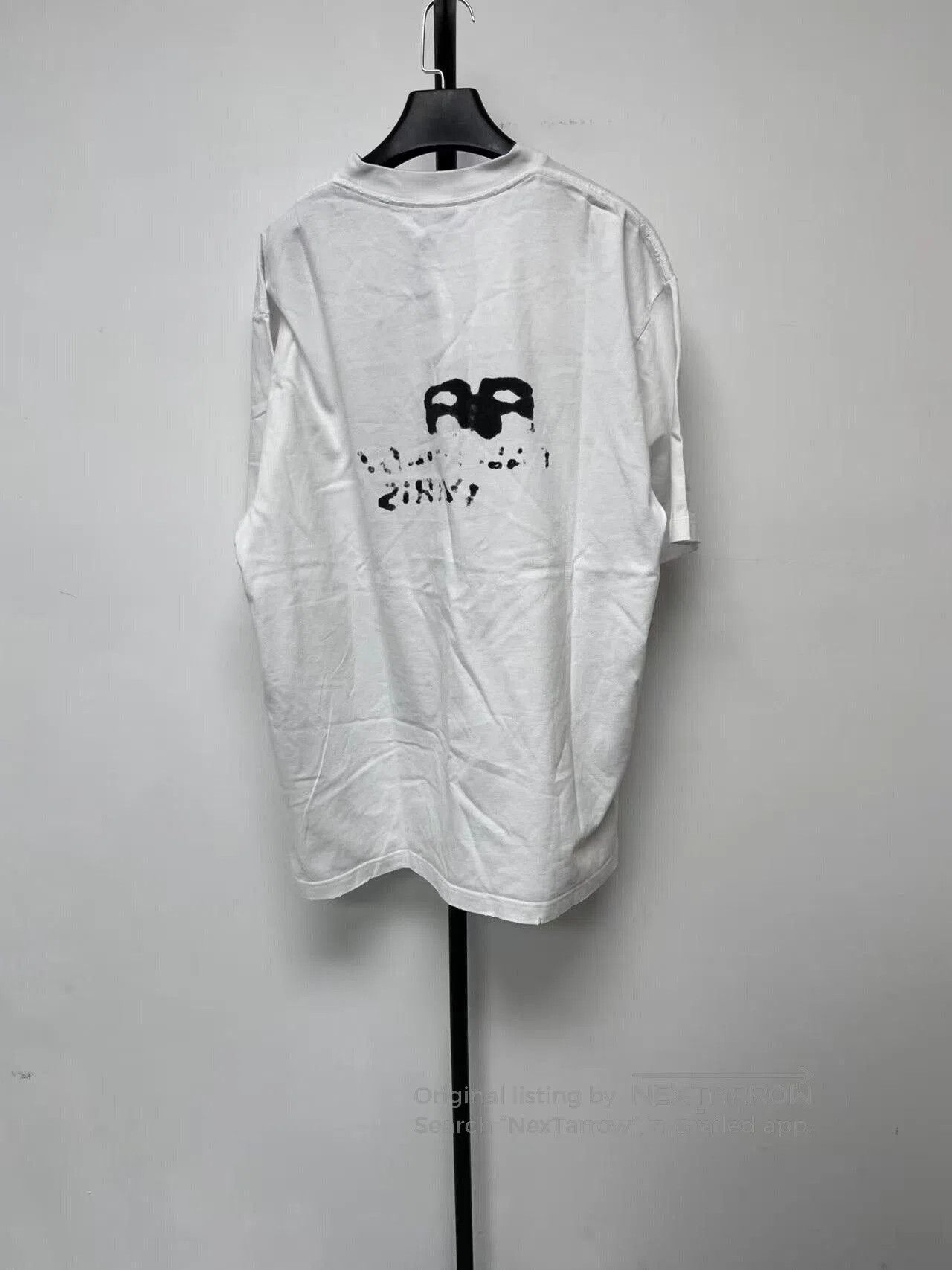Balenciaga balenciaga logo print short sleeve t. Size US M / EU 48-50 / 2 - 2 Thumbnail