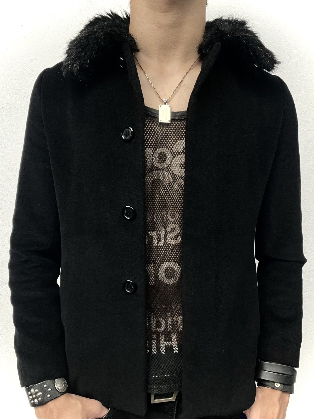 Yohji Yamamoto INED by Yohji Yamamoto Fur Jacket Size US M / EU 48-50 / 2 - 4 Thumbnail