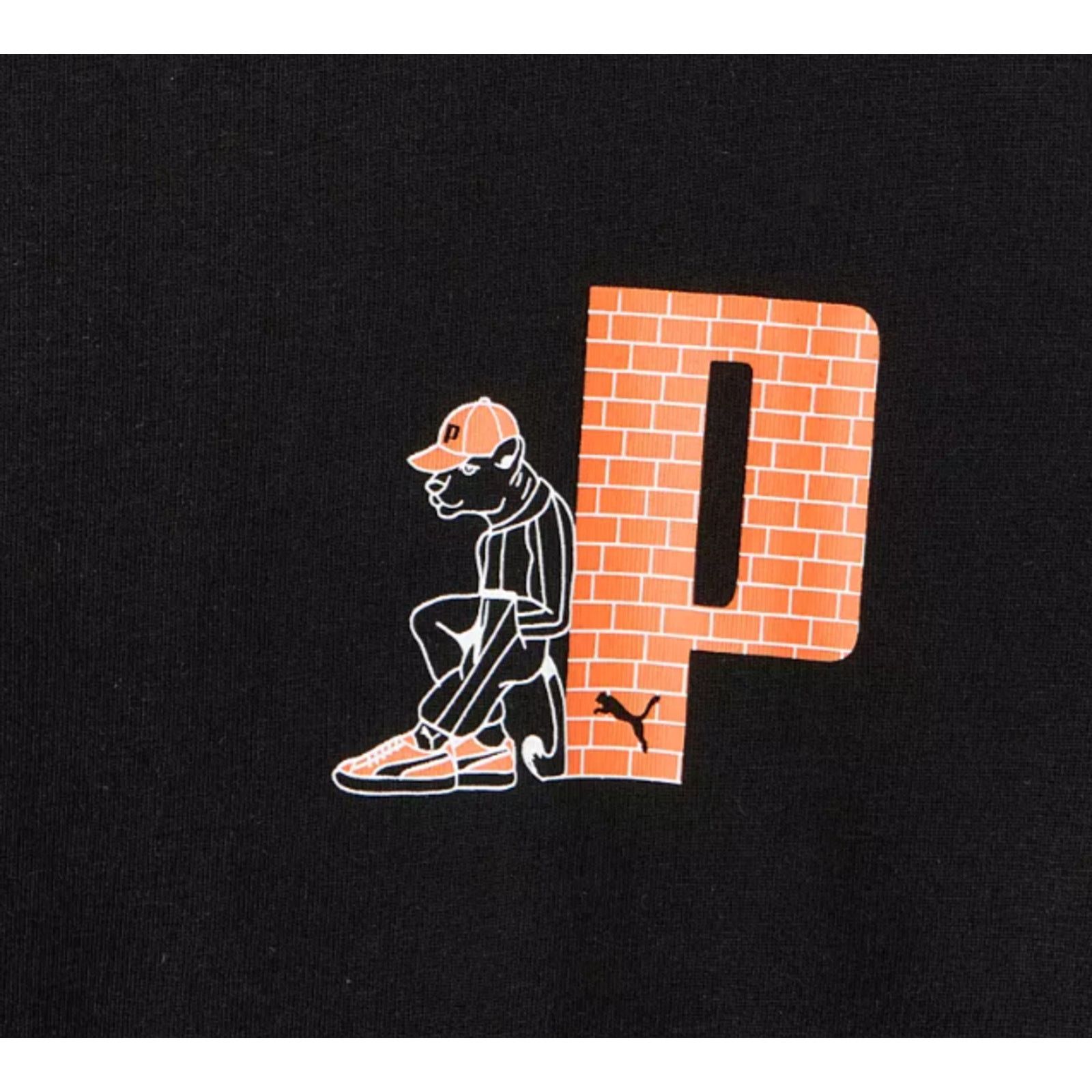 Puma Puma GRAPHIC Street Cats Tee Streetwear 622516-01 T-Shirt LE Size US L / EU 52-54 / 3 - 7 Thumbnail