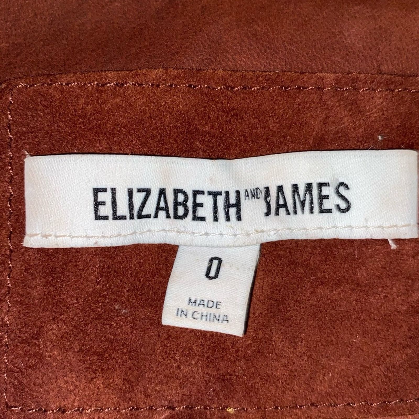 Elizabeth and James $695 ELIZABETH AND JAMES Stanton Suede Shift Dress Size 0 Size XS / US 0-2 / IT 36-38 - 3 Thumbnail