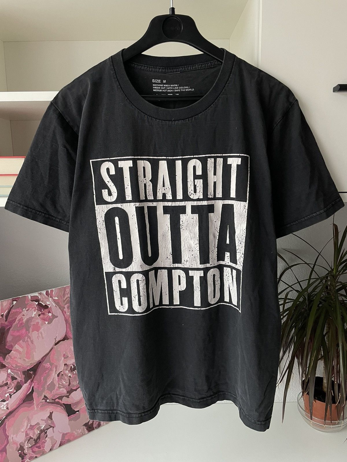 Rap Tees × Vintage N.W.A Straight Outta Compton 00’s Vintage T-Shirt Rap Black Size US M / EU 48-50 / 2 - 7 Thumbnail