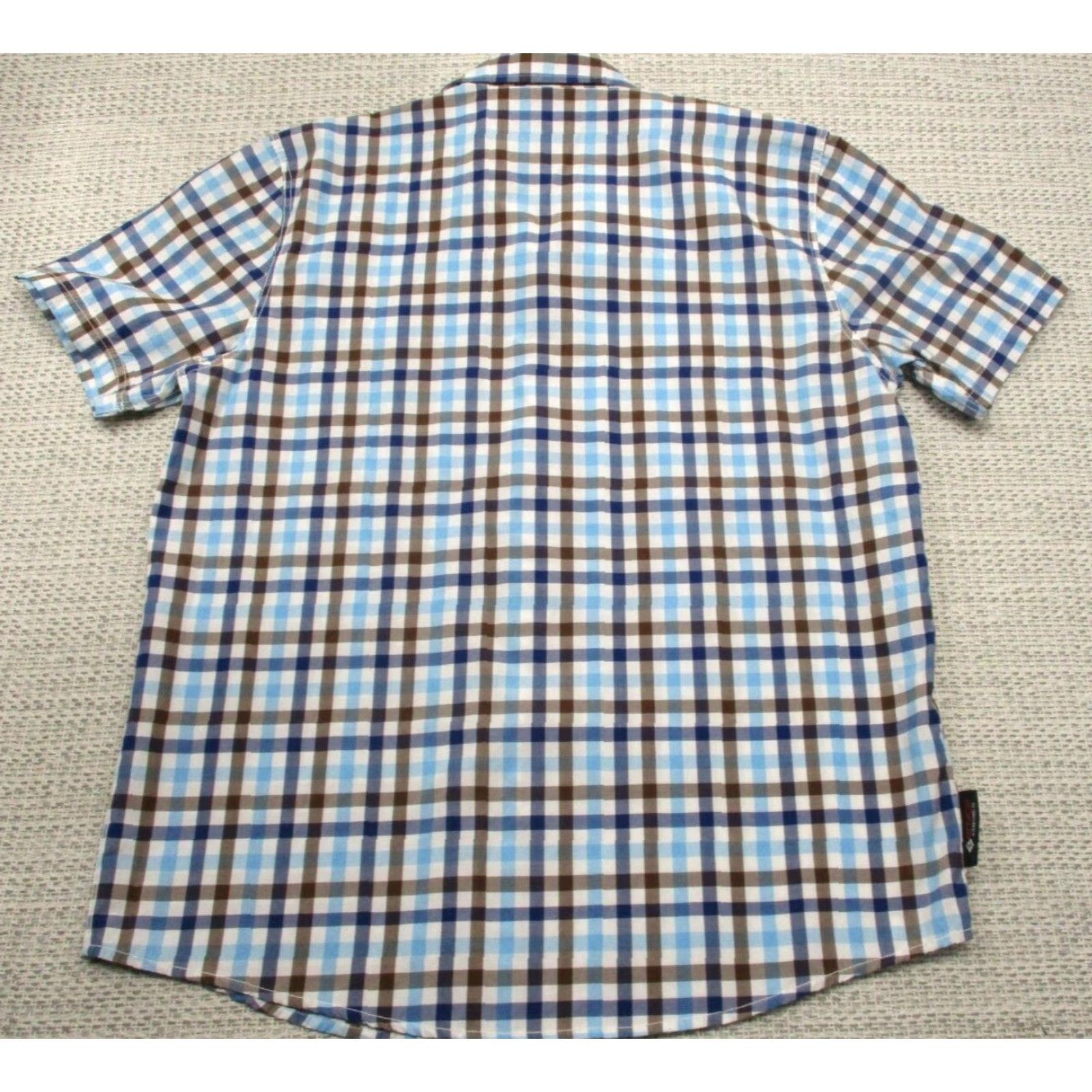 Enyce VINTAGE Enyce Shirt Mens L Blue Plaid Short Sleeve Button-Up Pockets Y2K 90s 80s Size US L / EU 52-54 / 3 - 7 Thumbnail
