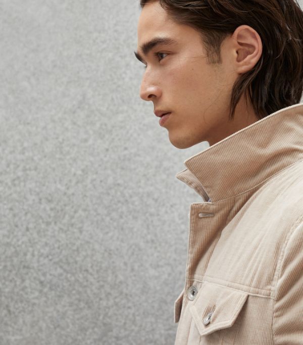 Brunello Cucinelli 0924 Goose Padded Jacket in Light Beige Size US M / EU 48-50 / 2 - 3 Thumbnail