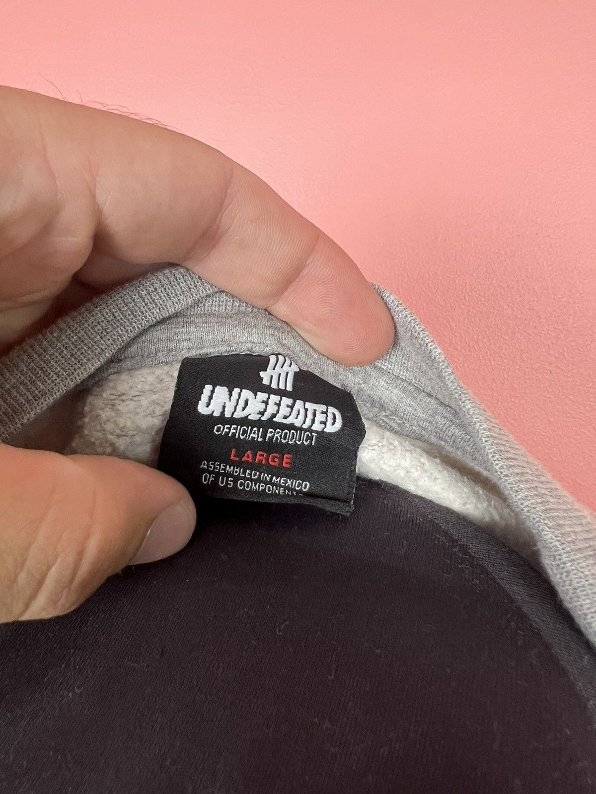 Undefeated Undefeated fighting 5th sweatshirt vintage casual Size US L / EU 52-54 / 3 - 6 Thumbnail