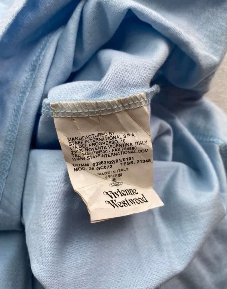 Vivienne Westwood Blue striped t-shirt