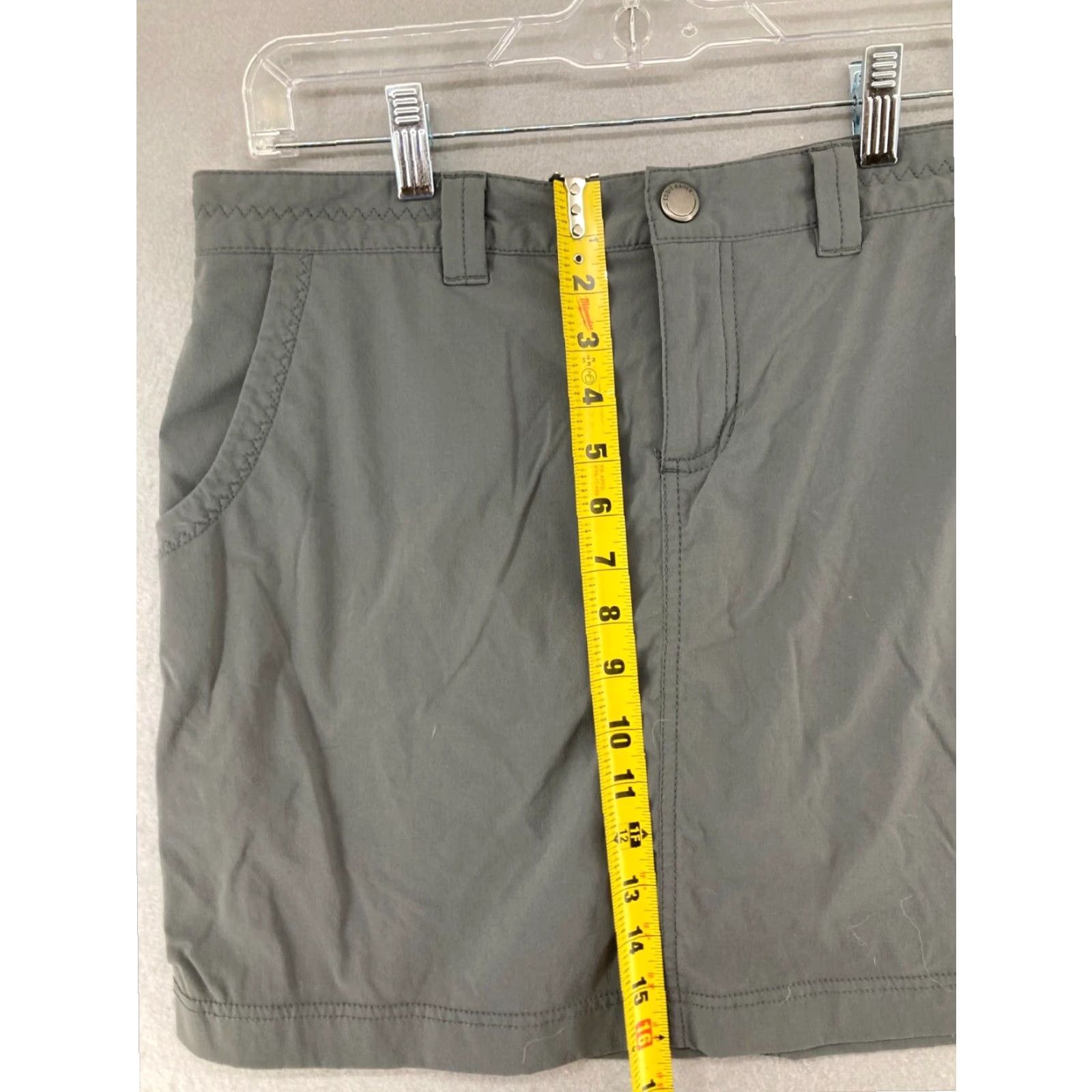 Eddie Bauer Eddie Bauer Green Short A-Line Skirt 8 Women's Outdoor Performance Size 30" / US 8 / IT 44 - 4 Thumbnail