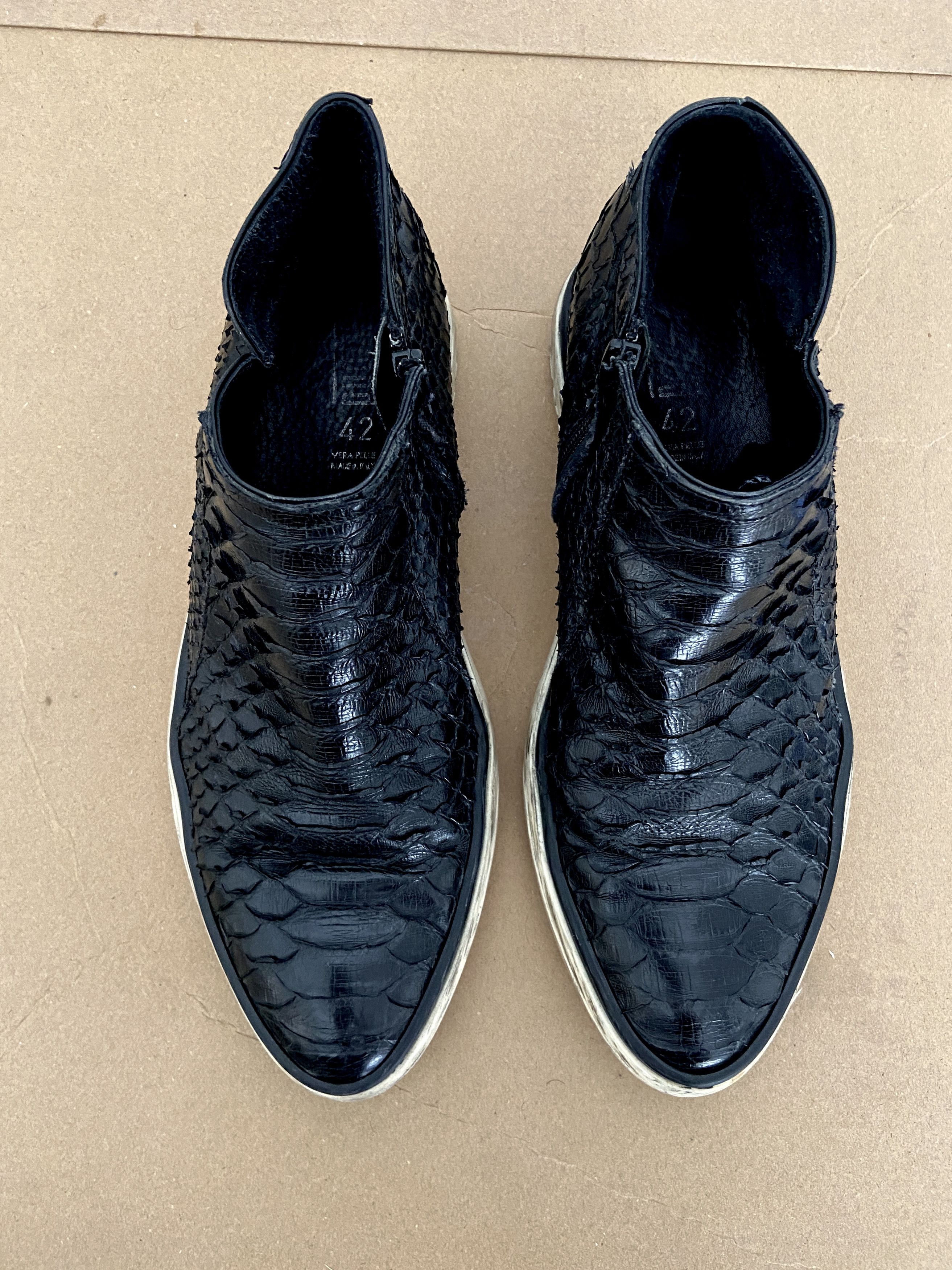 Mexicana Mexicana Sneakers Python Black Size US 8.5 / EU 41-42 - 2 Thumbnail