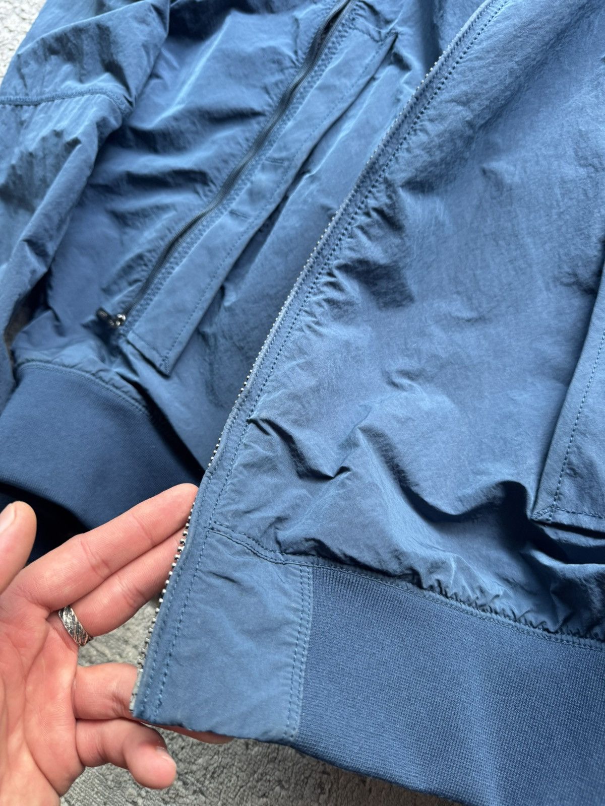 Parajumpers Parajumpers Shimmer Blue Windbreaker Jacket Size L Size US L / EU 52-54 / 3 - 17 Thumbnail