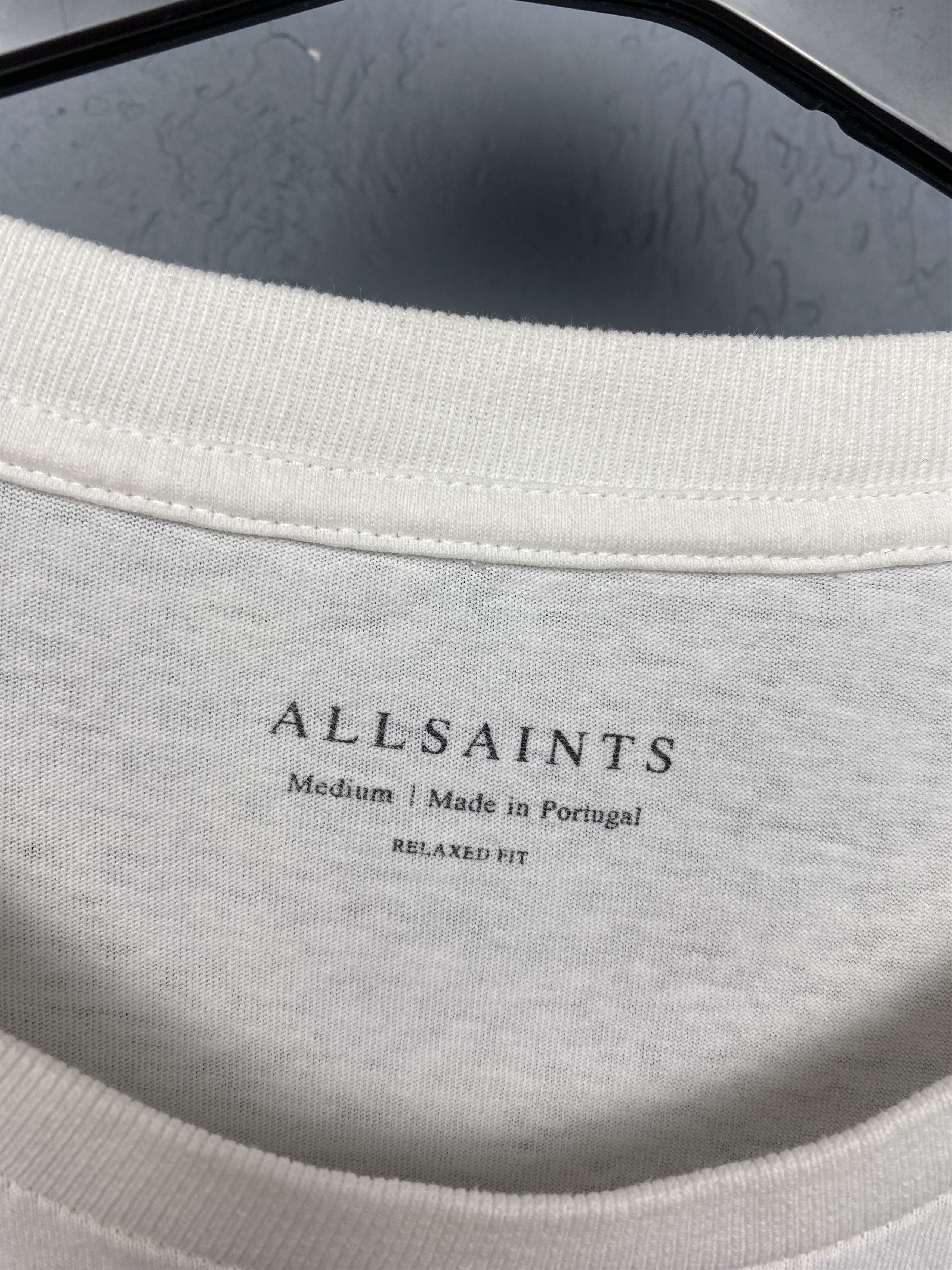 Allsaints Allsaints Shadow Stamp Mens Crew Neck T-Shirt Size US M / EU 48-50 / 2 - 6 Thumbnail