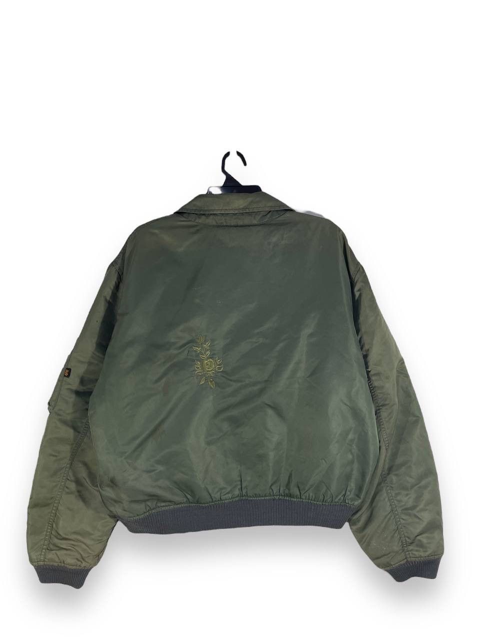 Alpha Industries Vintage ma-1 ma1 flight jacket alpha industry army Size US M / EU 48-50 / 2 - 5 Thumbnail