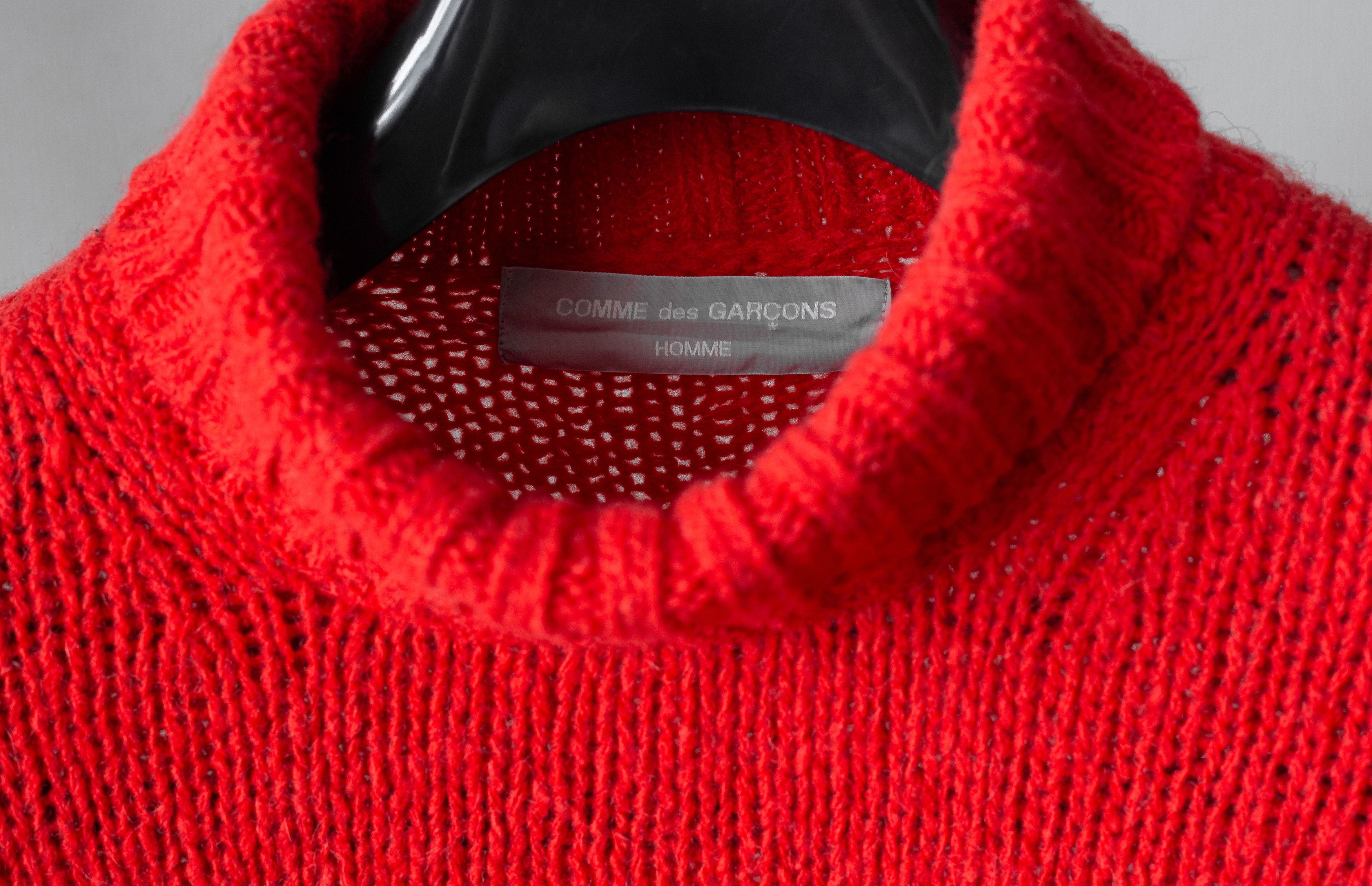 Comme des Garcons Homme 1994AW wool knit Size US M / EU 48-50 / 2 - 6 Thumbnail
