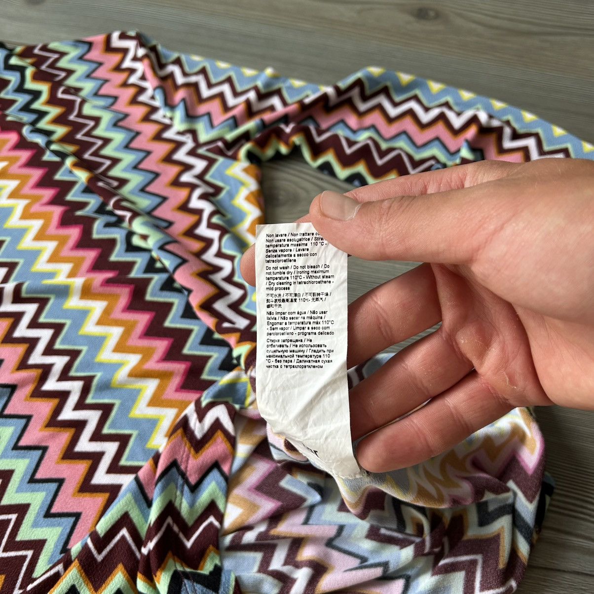Missoni Missoni Zig Zag Turtleneck Top Size M / US 6-8 / IT 42-44 - 12 Thumbnail