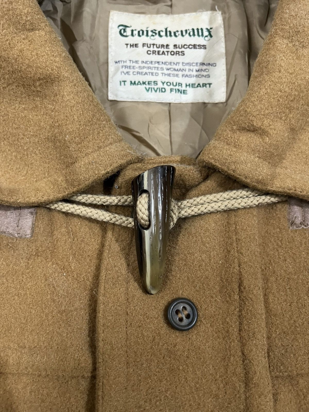 For Those Who Sin Vintage Troischevaux Tan Suede Duffle Cost Size M / US 6-8 / IT 42-44 - 9 Thumbnail