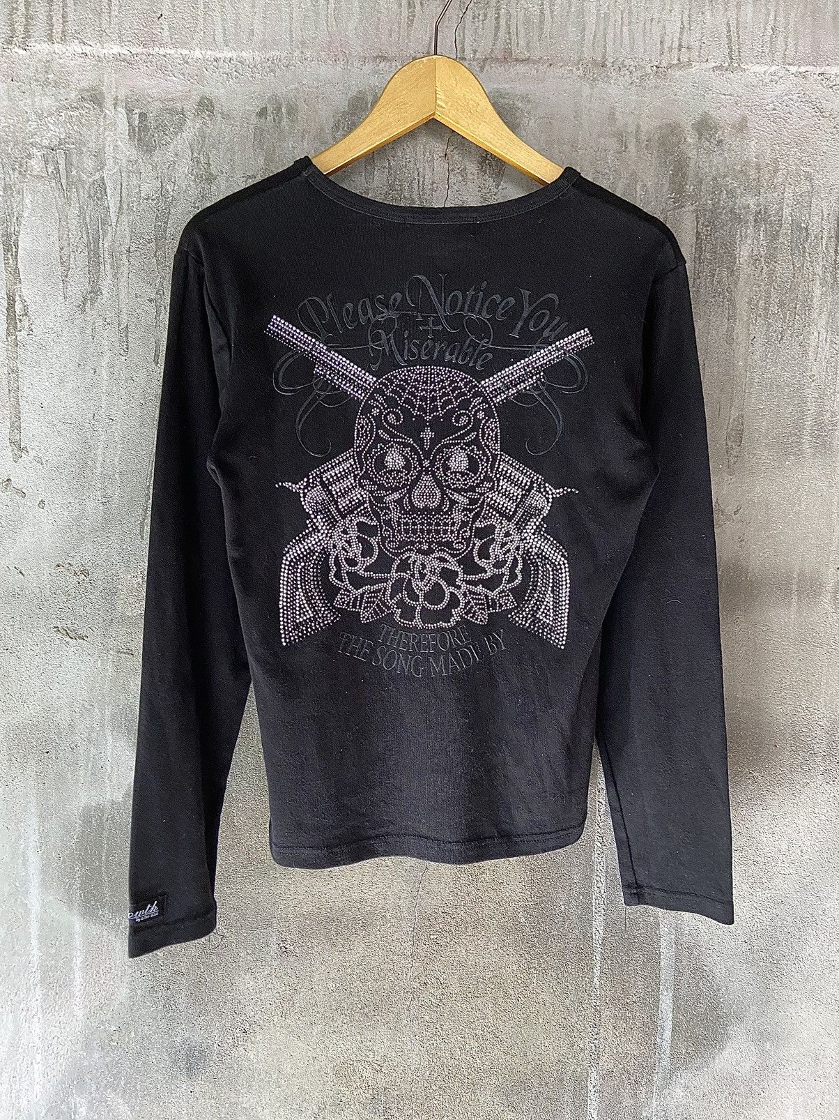 In The Attic GROWTH BY IN THE ATTIC SKULL POEM LONG SLEEVE Size US S / EU 44-46 / 1 - 1 Thumbnail