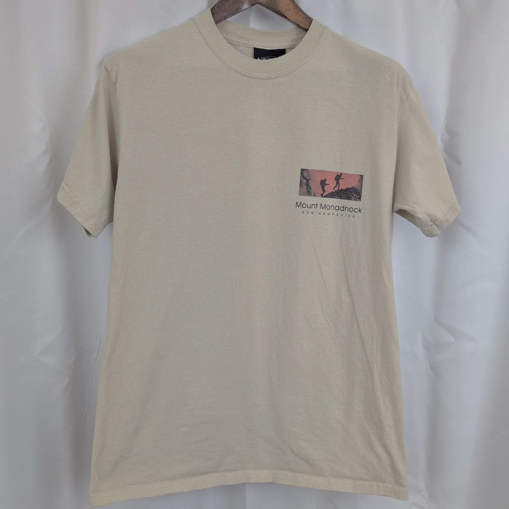 Vintage Y2K Vintage Huge Mount Monadnock Tan T-Shirt Medium Size US M / EU 48-50 / 2 - 4 Thumbnail
