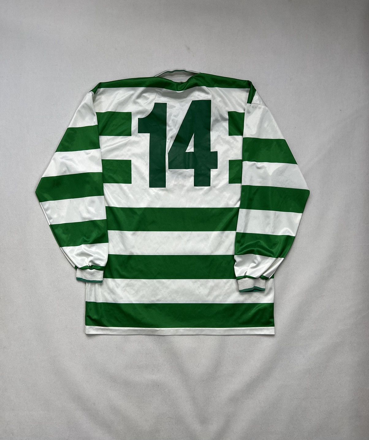Errea Rare Longsleeve Ballincolig Ireland 2004 Matchworn #14 Size US L / EU 52-54 / 3 - 2 Thumbnail