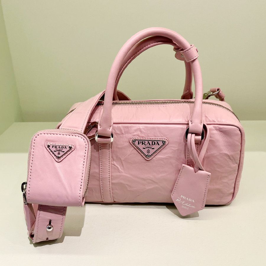 Prada o1la1rc1a0724 Size: OS / Handle Bag in Pink Size ONE SIZE - 1 Thumbnail
