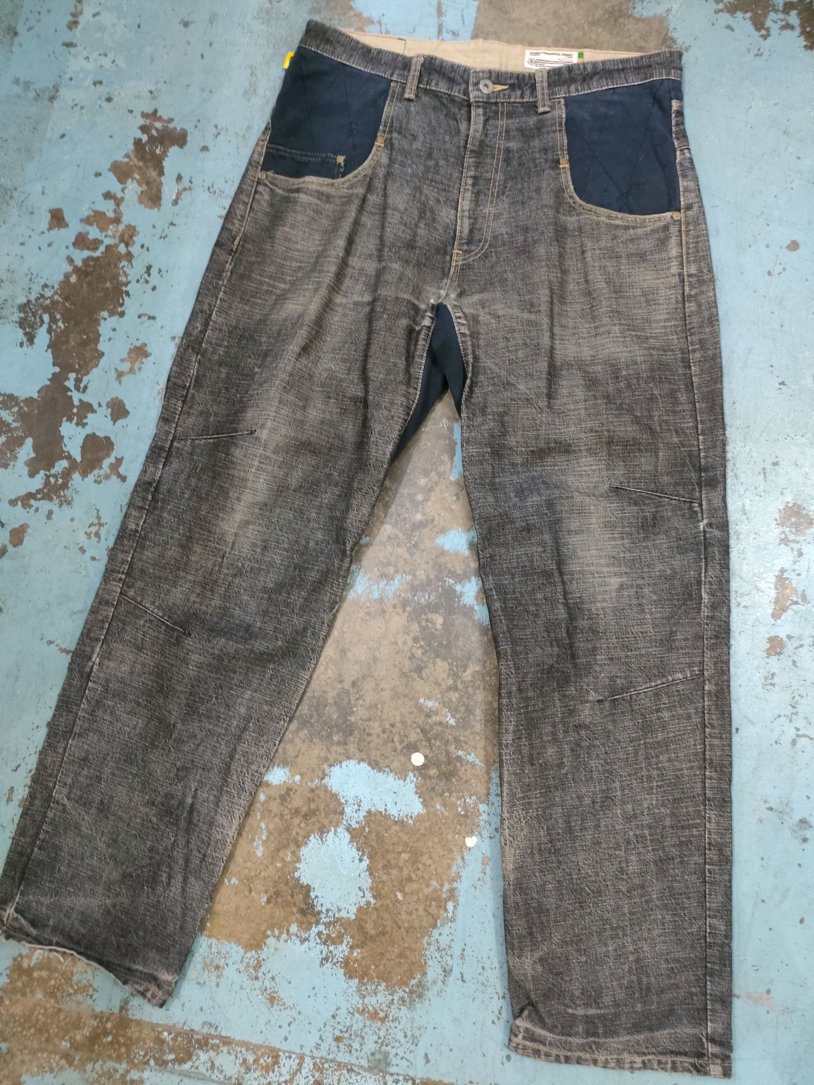 Japanese Brand × Vintage Vintage Scanner Fundamental Jeans Size US 35 - 13 Thumbnail