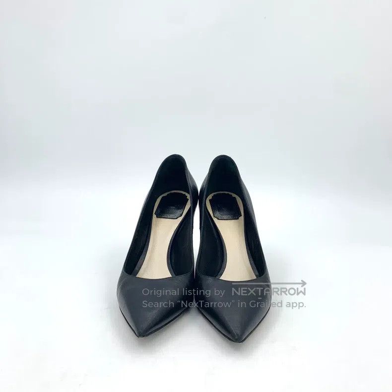 Dior Dior Black leather pointed toe thin heels Size US 6 / IT 36 - 3 Thumbnail