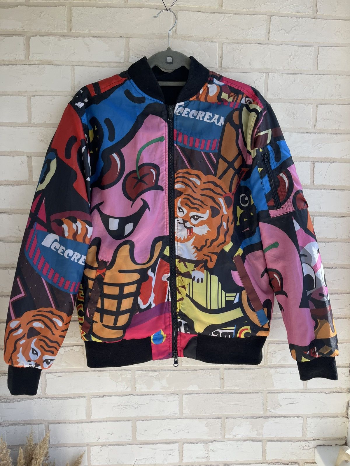Billionaire Boys Club × Icecream RARE BILLIONAIRE BOYS CLUB ICECREAM REVERSIBLE BOMBER Size US S / EU 44-46 / 1 - 1 Thumbnail