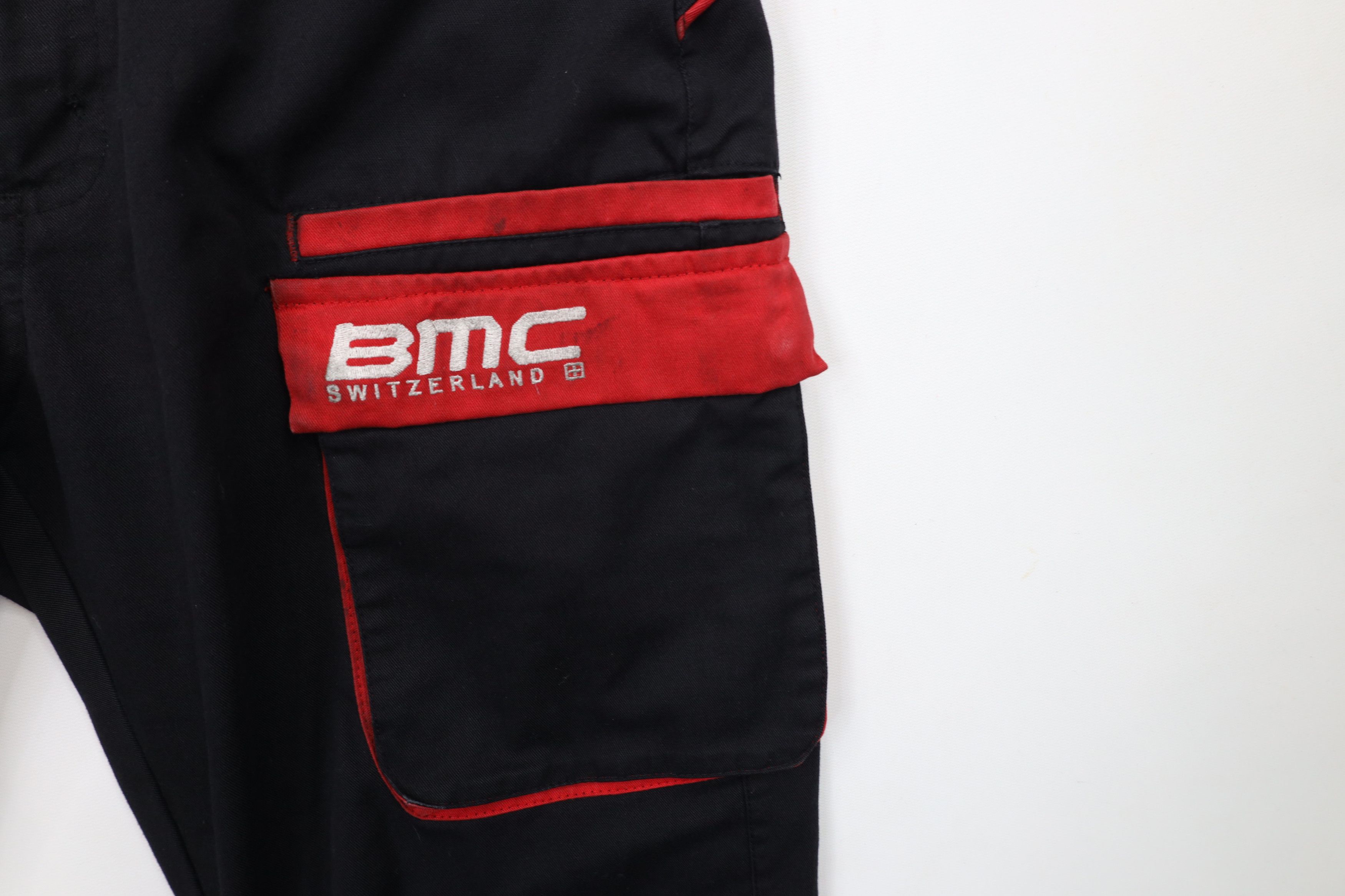 Vintage Vintage 90s BMC Switzerland Bicycles Wide Leg Cargo Pants Size US 34 / EU 50 - 5 Thumbnail