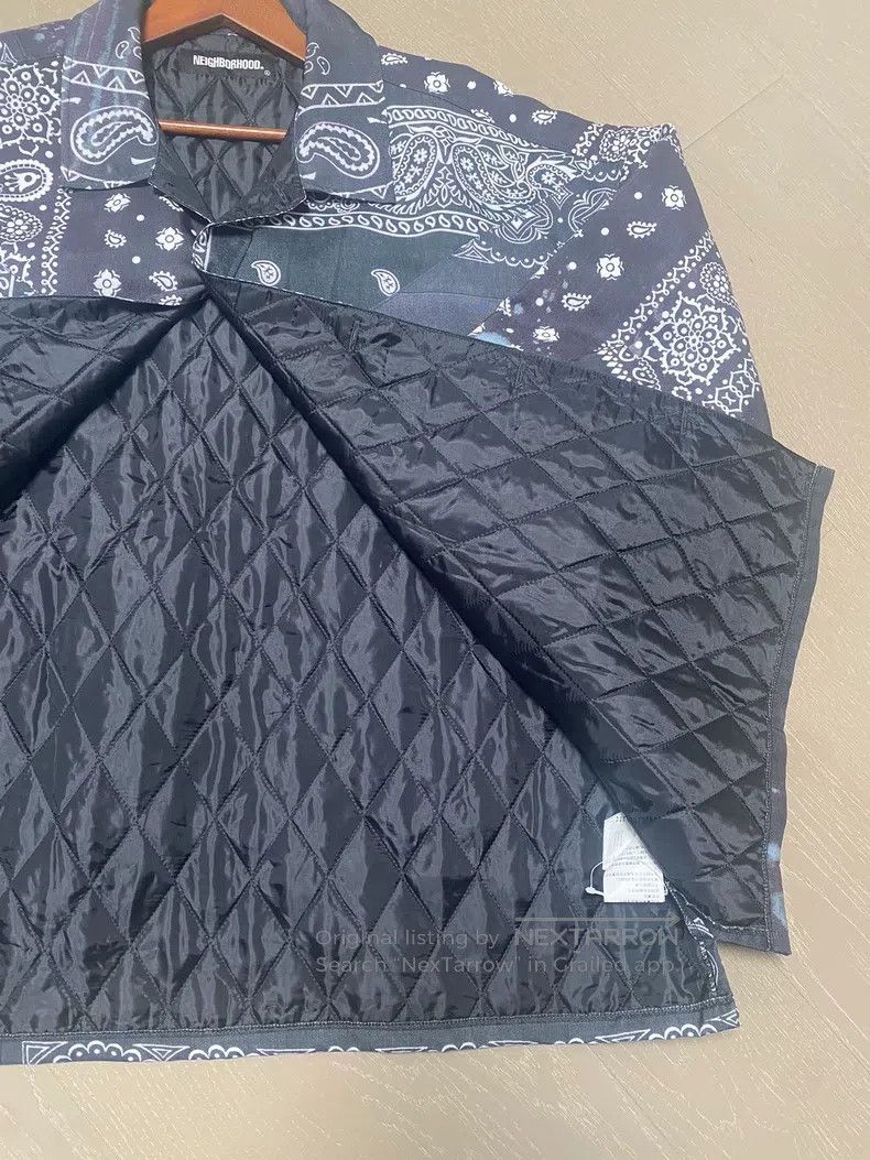 Neighborhood Neighborhood Printed Patchwork Design Shirt Size US L / EU 52-54 / 3 - 6 Thumbnail