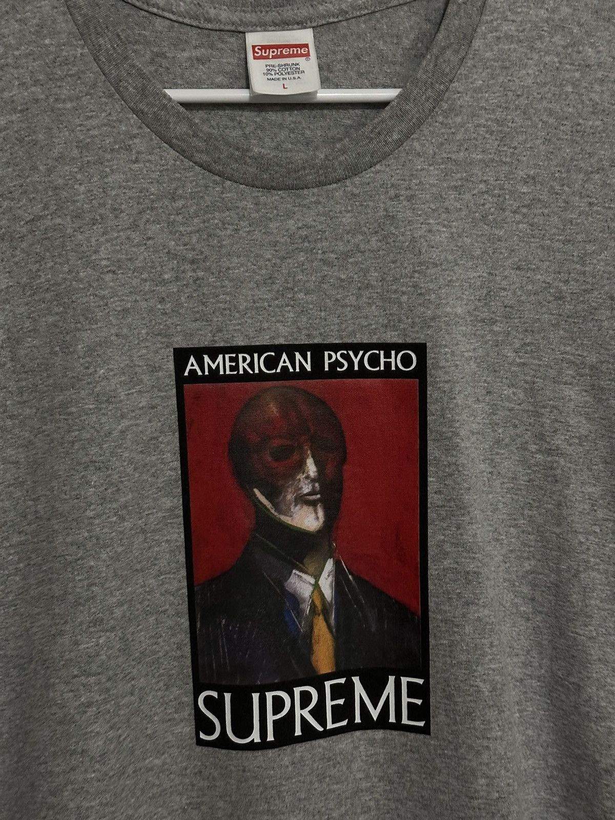 Supreme Supreme American Psycho Tee Size US L / EU 52-54 / 3 - 2 Thumbnail
