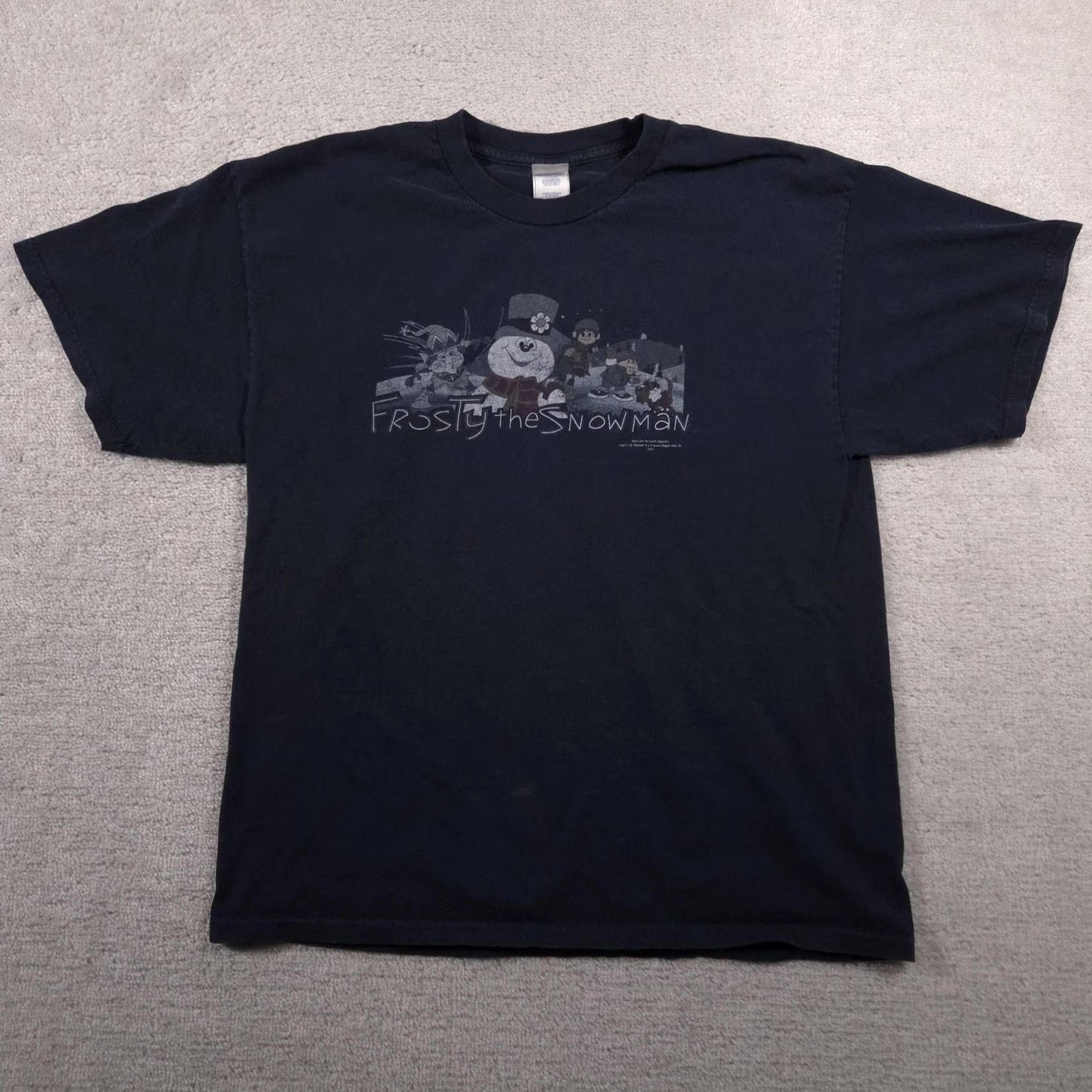 Vintage VINTAGE Frosty the Snowman Shirt Mens XL Christmas 2001 Holiday Tee Shirt Size US XL / EU 56 / 4 - 2 Thumbnail