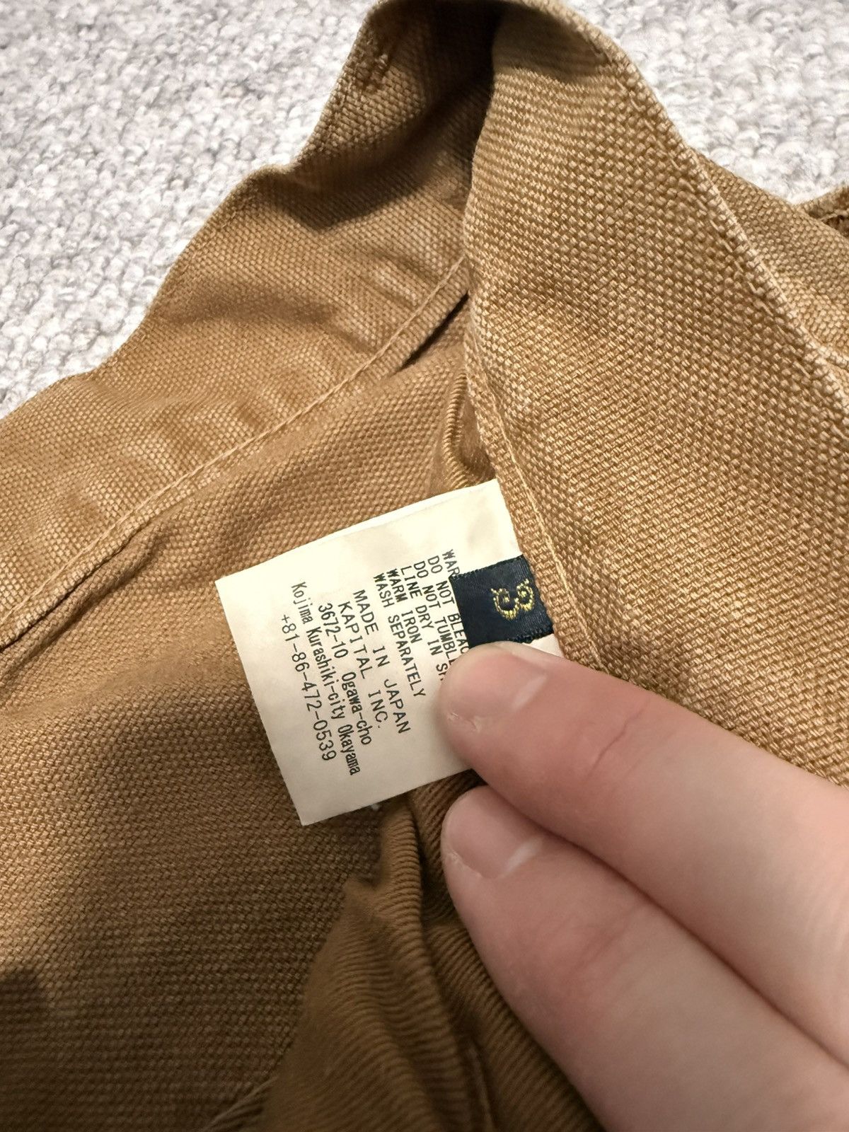 Kapital Kaptial RINGOMAN Cargo pants Size US 33 - 7 Thumbnail