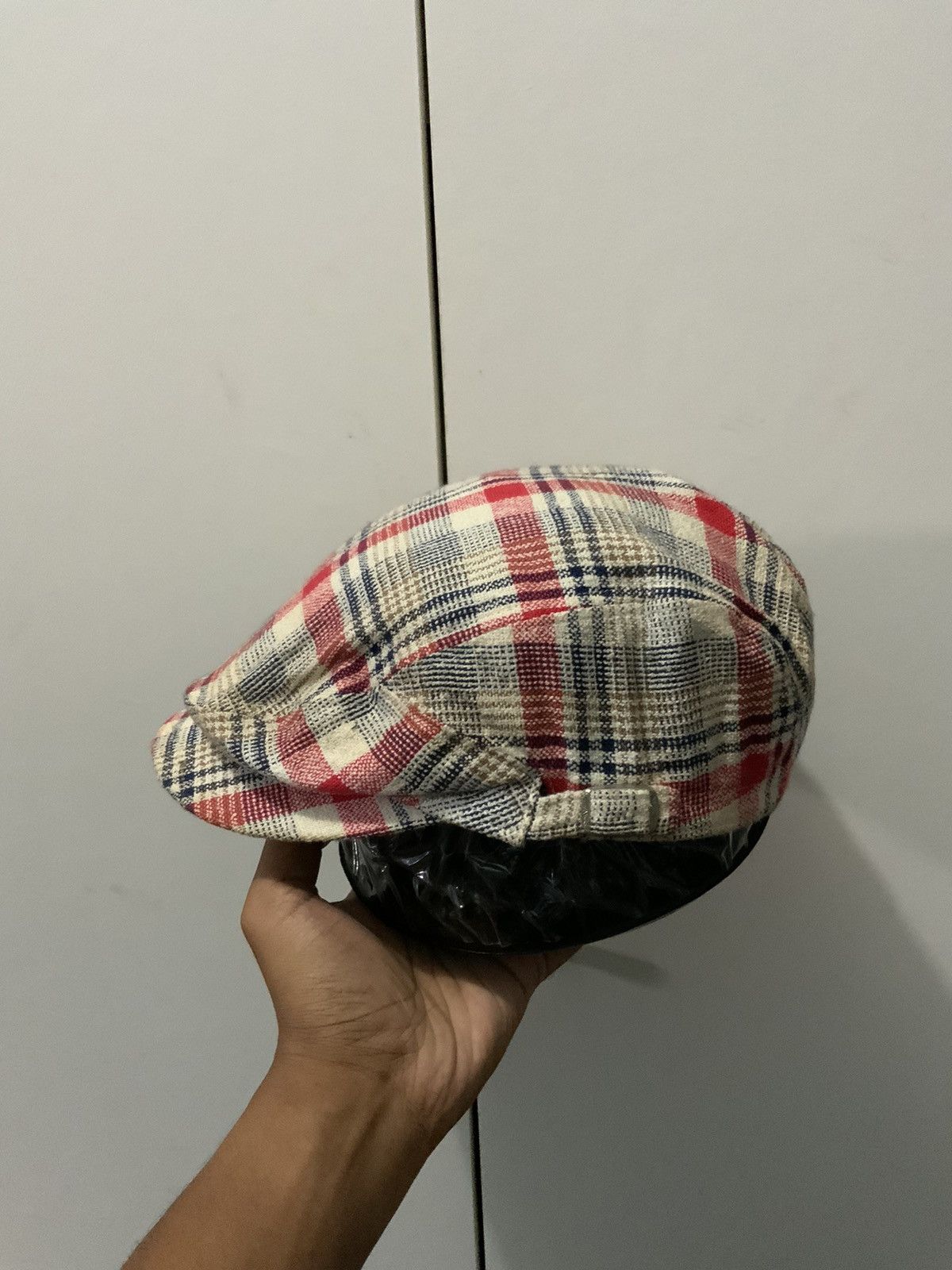Vintage Vintage Patchwork Japan Flat Barreta Retro Hat Size ONE SIZE - 2 Thumbnail