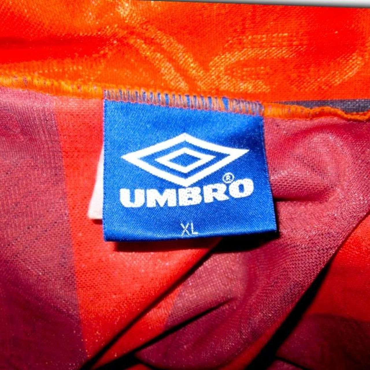 Umbro Fc Everton England 1992 1993 1994 Away shirt jersey Size US XL / EU 56 / 4 - 4 Thumbnail