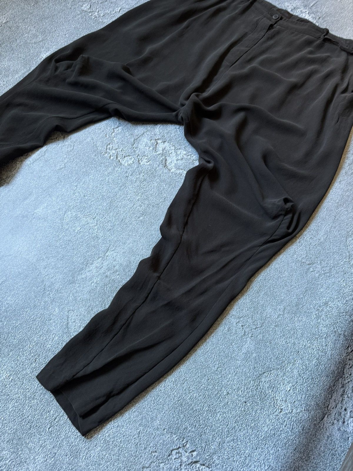 Lost & Found Ria Dunn Lost Found Ria Dunn Silk Futuristic Drop Pants Trousers Size US 30 / EU 46 - 7 Thumbnail