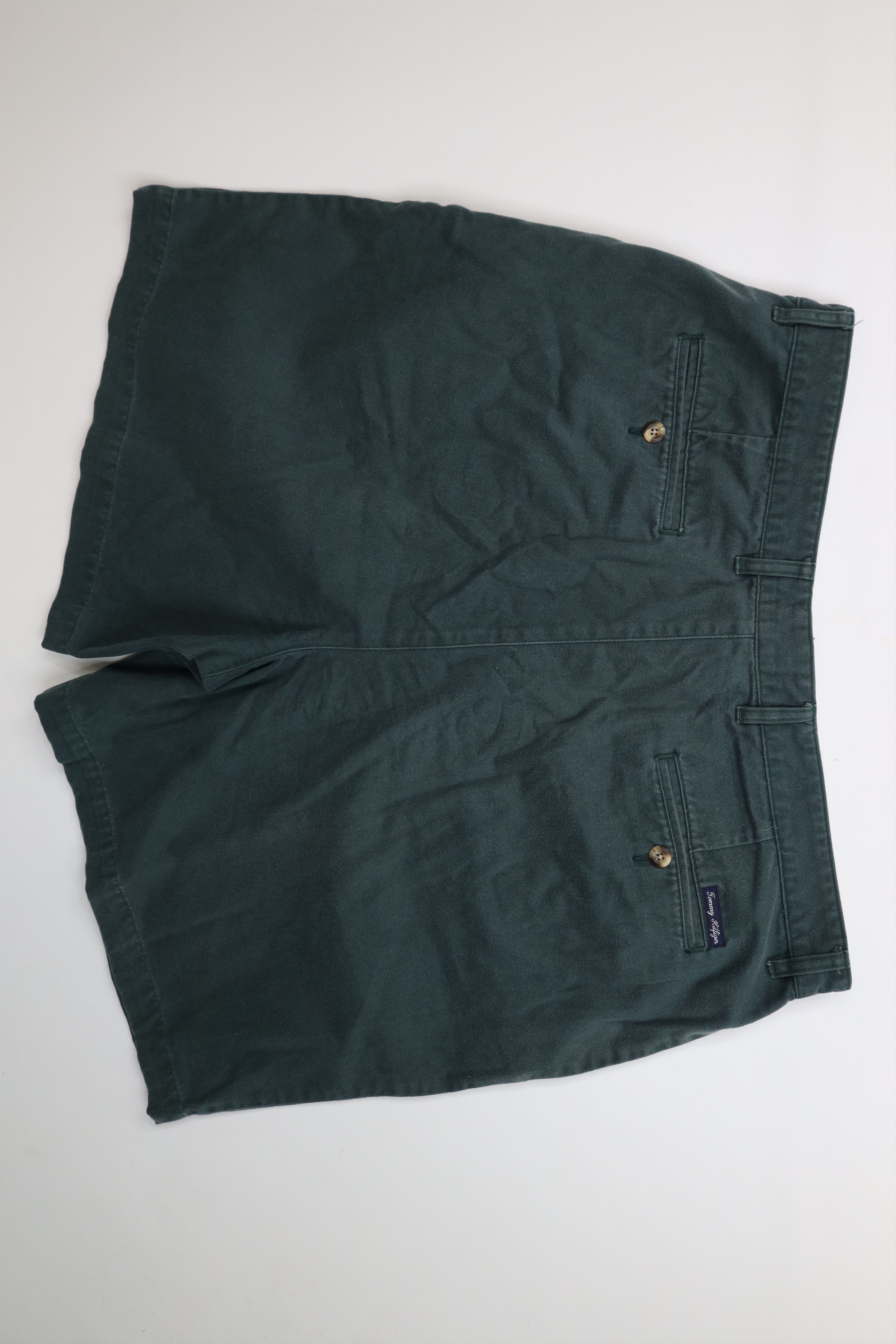 Tommy Hilfiger Vintage 90s Tommy Hilfiger Above Knee Chino Shorts Green Size US 40 / EU 56 - 8 Thumbnail