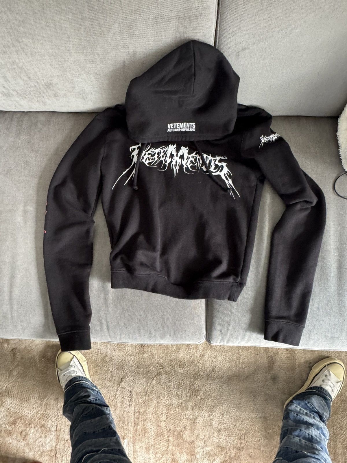 Vetements VETEMENTS TFD Hoodie | Grailed