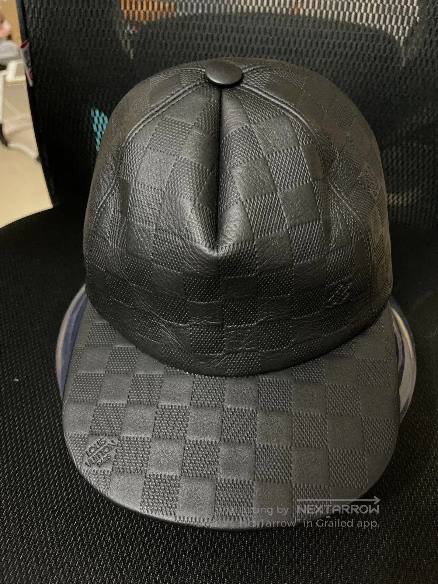 Louis Vuitton lv checkerboard pattern cap. Size ONE SIZE - 1 Thumbnail