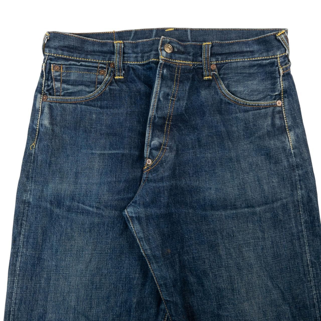 Evisu Vintage Evisu Double Gull Japanese Denim Jeans Size W35 Size US 35 - 4 Thumbnail