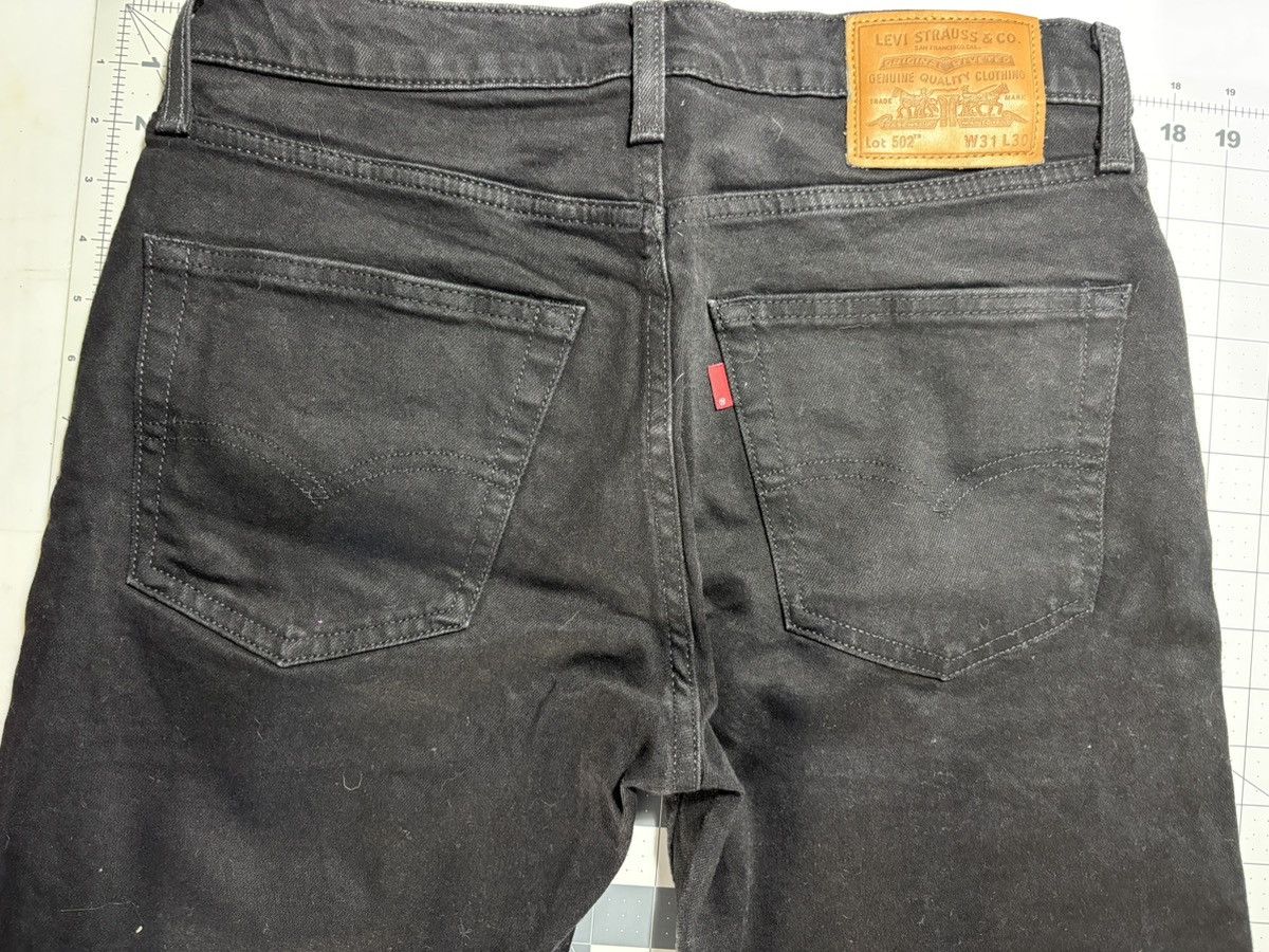 Levi's 502 Regular black Size US 31 - 6 Thumbnail
