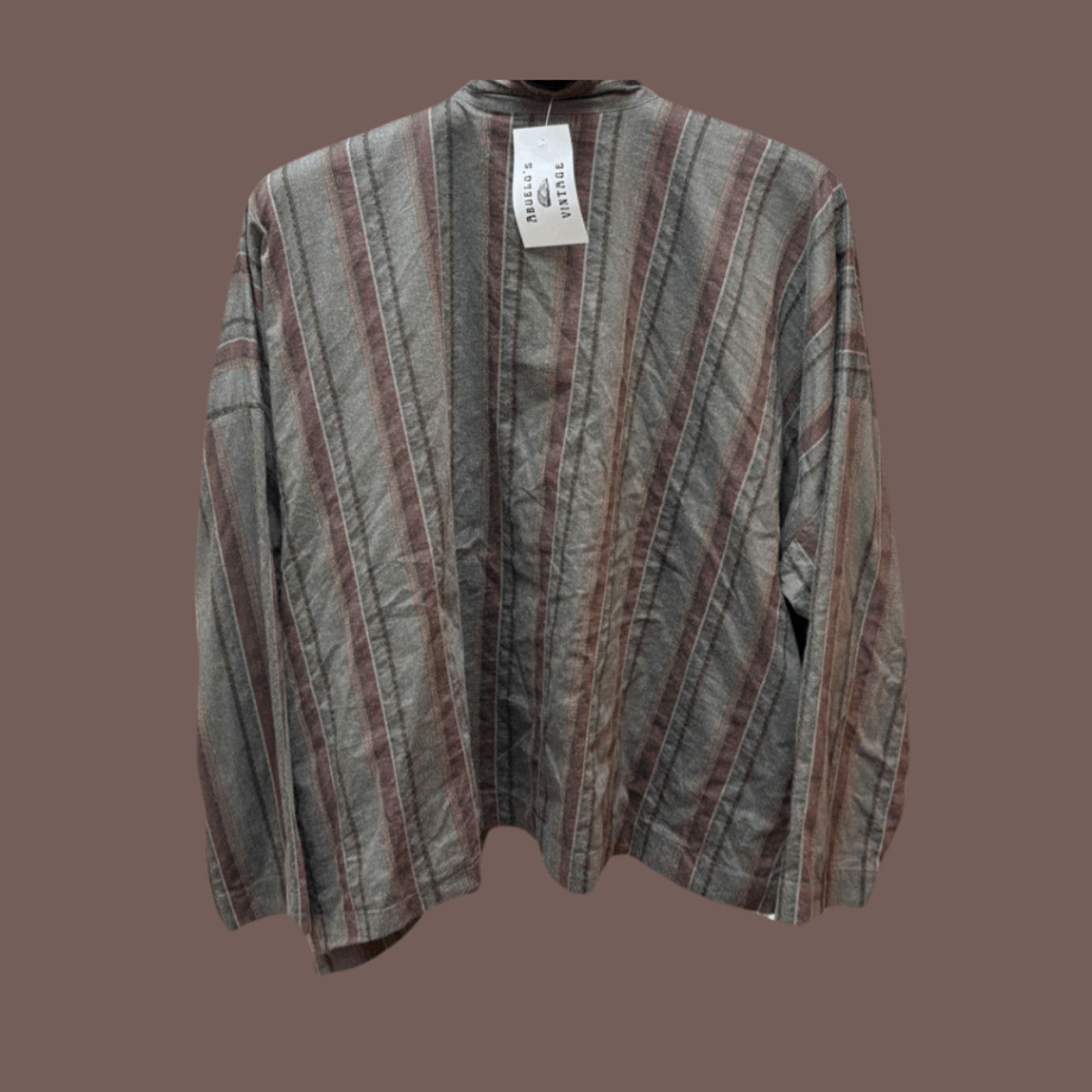 eskandar Archive Tunic Shirt | Eskandar Striped Oversized Minimalist Size M / US 6-8 / IT 42-44 - 1 Thumbnail