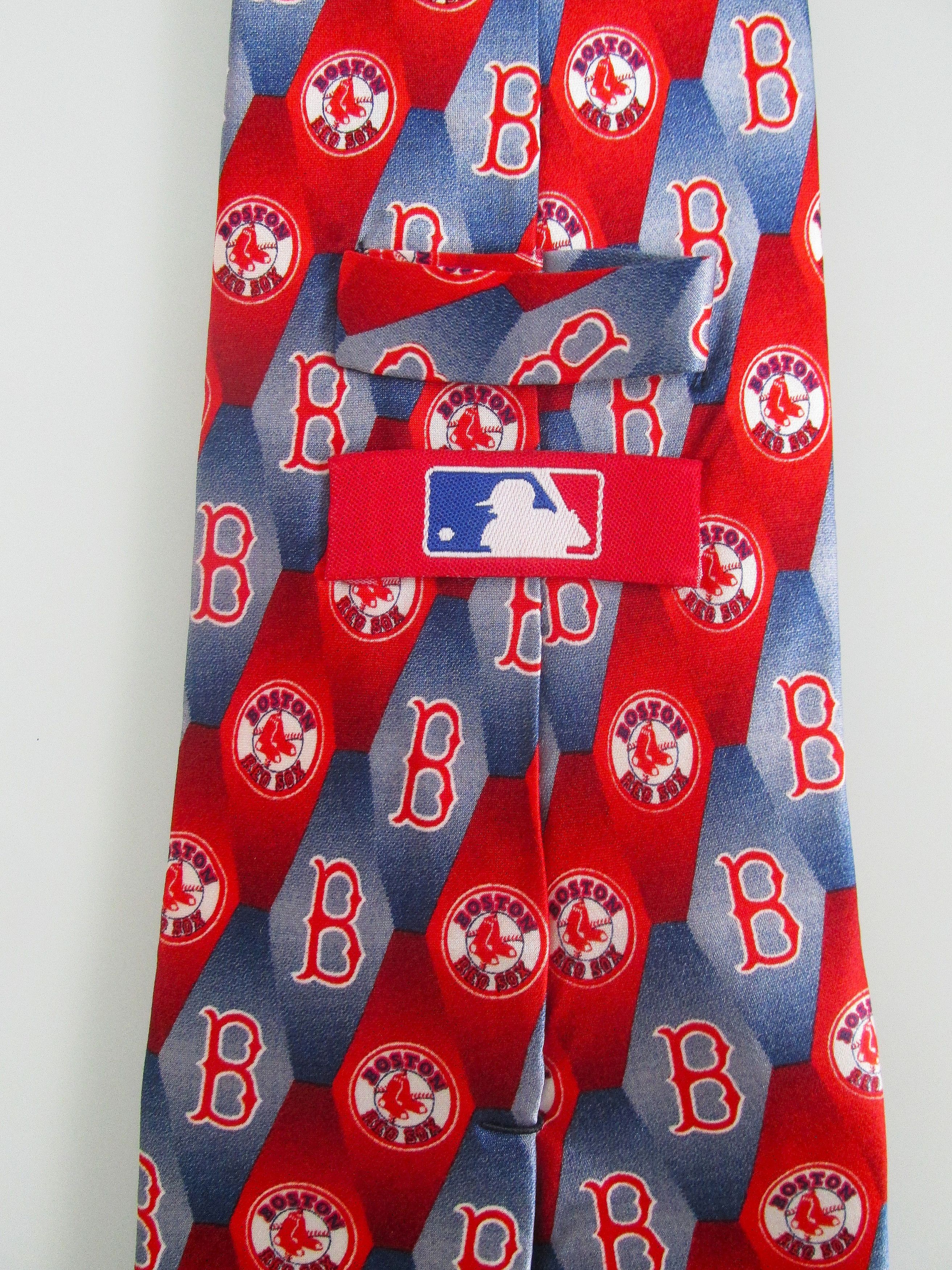 MLB Boston Red Sox MLB (NWOT) Men's Silk Tie Size ONE SIZE - 4 Thumbnail