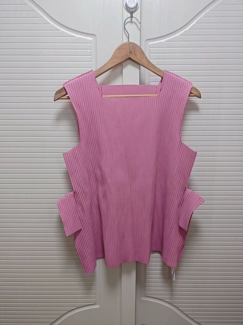 Issey Miyake issey miyake size:one size Pink vest Size XXS / US 00 / IT 34 - 1 Thumbnail