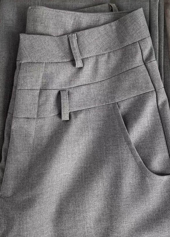 Japanese Brand × Vintage Cleanfit retro casual wide-leg pleated pants Size US 28 / EU 44 - 9 Thumbnail