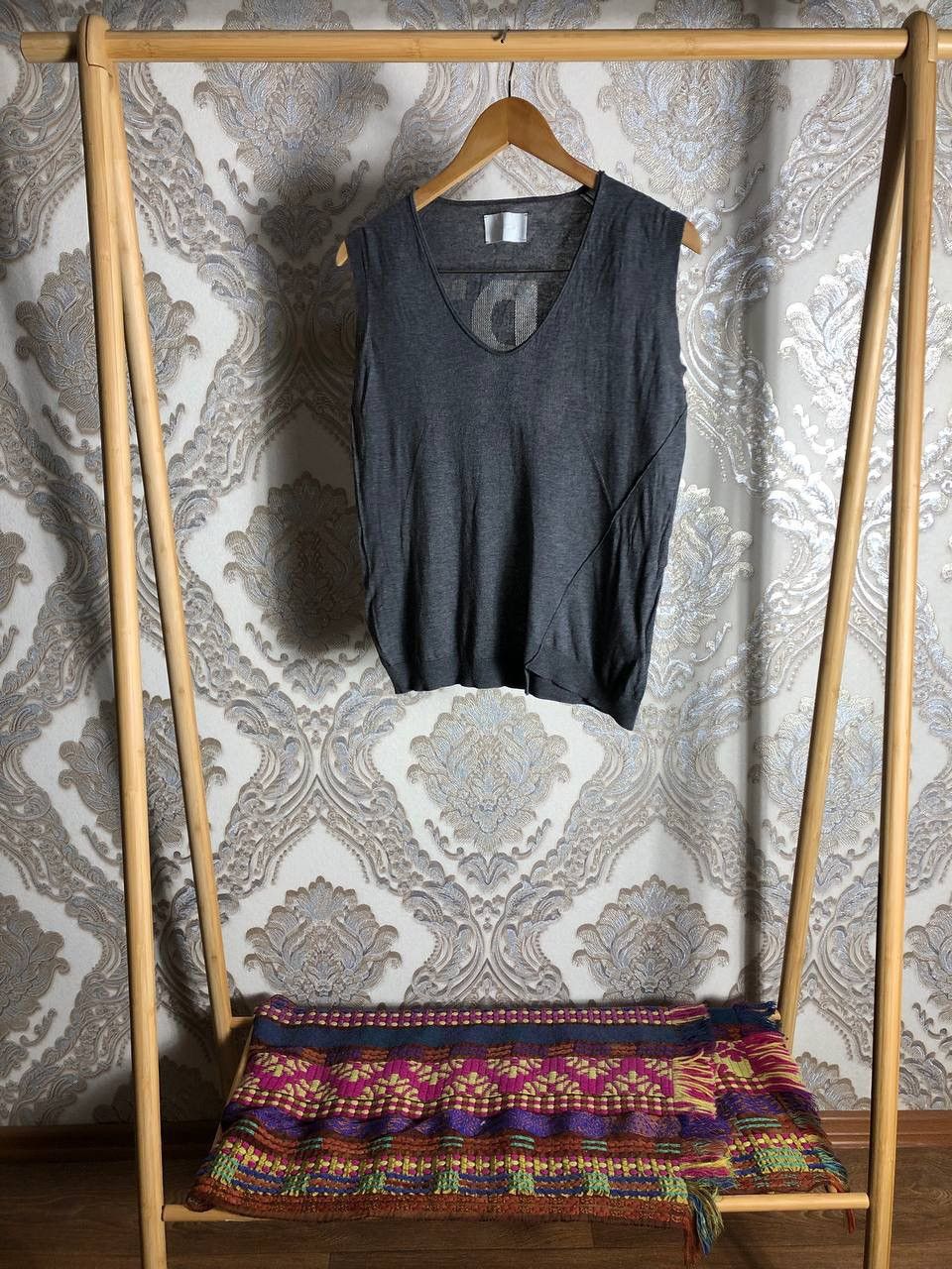 Zadig & Voltaire VINTAGE ZADIG & VOLTAIRE ITALIAN DESIGNER SLEEVELESS SWEATER Size S / US 4 / IT 40 - 2 Thumbnail