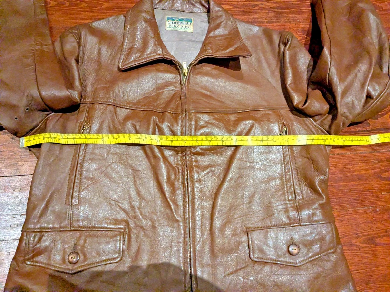 Other 40s-50s California Sportswear Horsehide Half Belt L/XL Size US XL / EU 56 / 4 - 17 Thumbnail