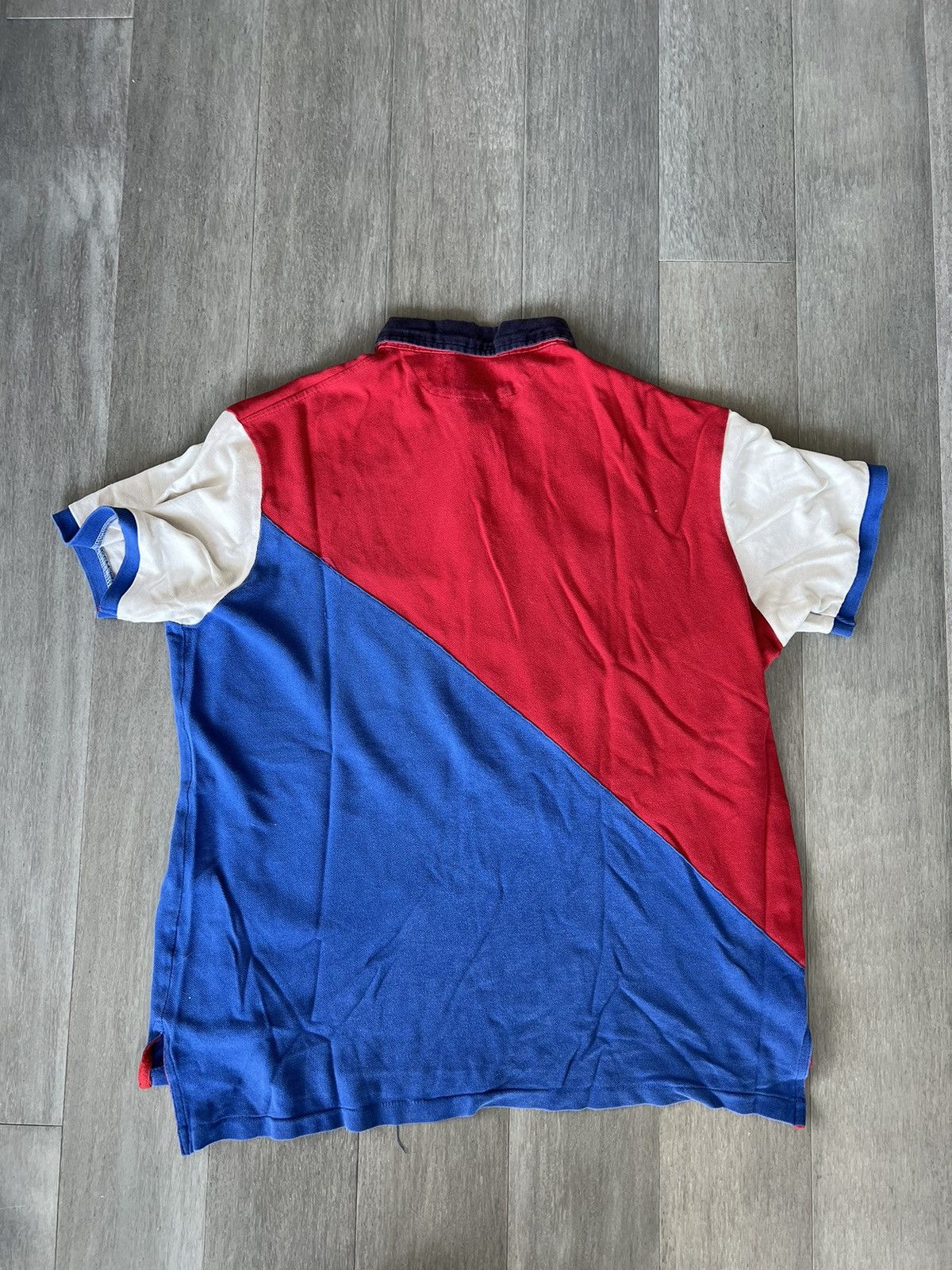 Polo Ralph Lauren × Vintage Vintage Rugby Polo Shirt Size US L / EU 52-54 / 3 - 2 Thumbnail