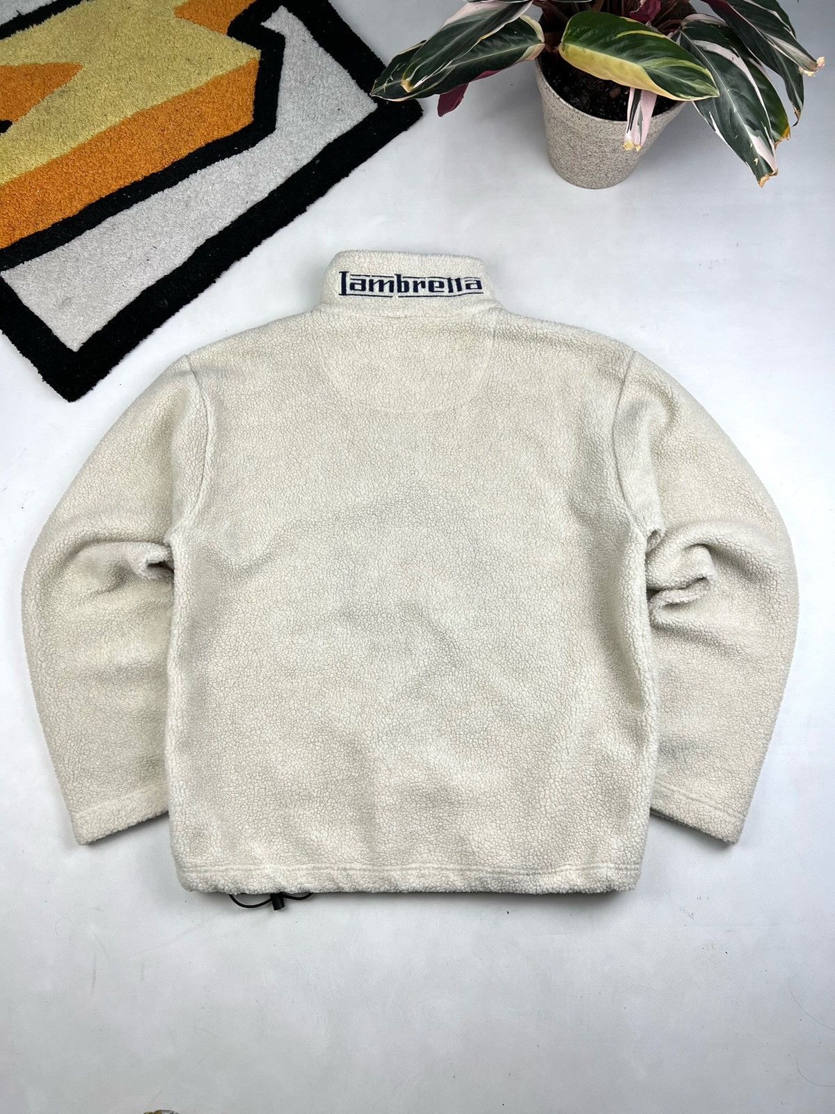 JNCO × Japanese Brand Lambretta vintage Baggy fleece Big logo Drill Streetwear Y2K Size US L / EU 52-54 / 3 - 18 Thumbnail